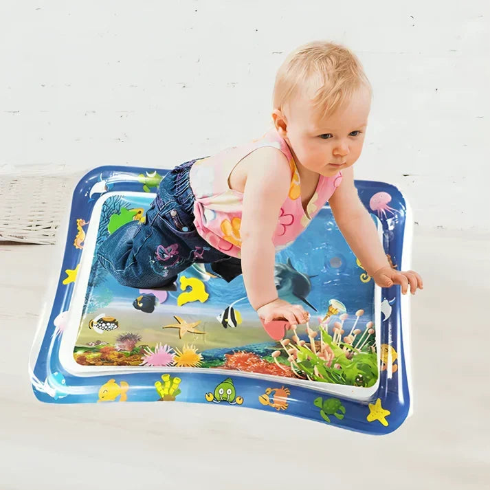 Inflatable Water Tummy Time Mat for Babies – Sensory Play